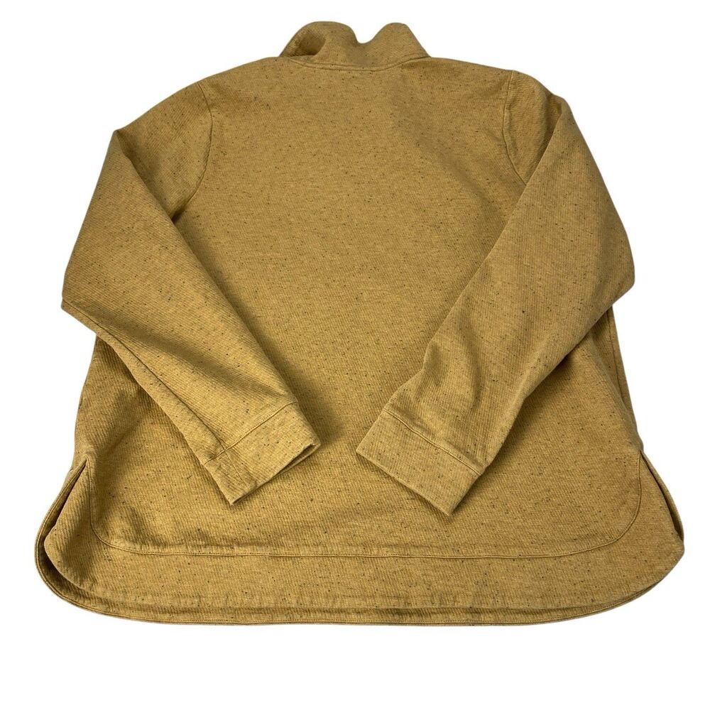 J. Jill Purejill Diagonal-Knit Folded-Collar Top Size Large - Picture 11 of 12